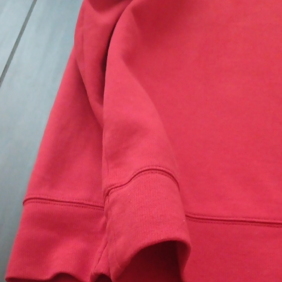 Tommy Hilfiger Red Quarter-Zip Sweater - Picture 7 of 13